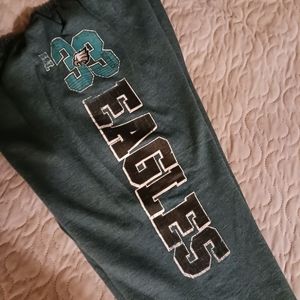 Eagles Sweat Capris Sz Lg